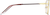 Side view of Cat-Eye Glasses 3245014 in Gold thumbnail