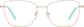 Front view of Cat-Eye Glasses 3245019 in Rose Gold thumbnail