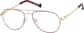 Angle view of Aviator Glasses 3245118 in Red thumbnail