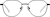 Front view of Geometric Glasses 3245230 in Black thumbnail