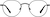 Front view of Round Glasses 3245521 in Black thumbnail