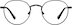 Round Glasses 3245521 in Black