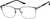 Angle view of Rectangle Glasses 3245612 in Gray thumbnail