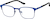 Angle view of Rectangle Glasses 3245616 in Blue thumbnail