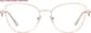 Front view of Serpent Sage Glasses 3245919 in Rose Gold thumbnail