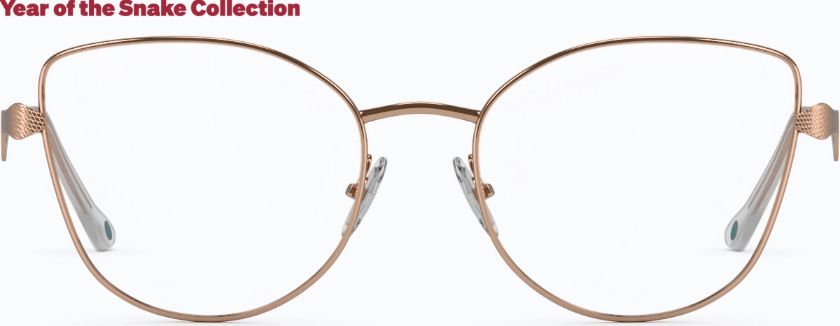 Front view of Serpent Sage Glasses 3245919 in Rose Gold thumbnail