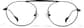Front view of Foldable Oval Glasses 3246221 in Black thumbnail