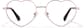Front view of Heart Glasses 3246419 in Rose Gold thumbnail