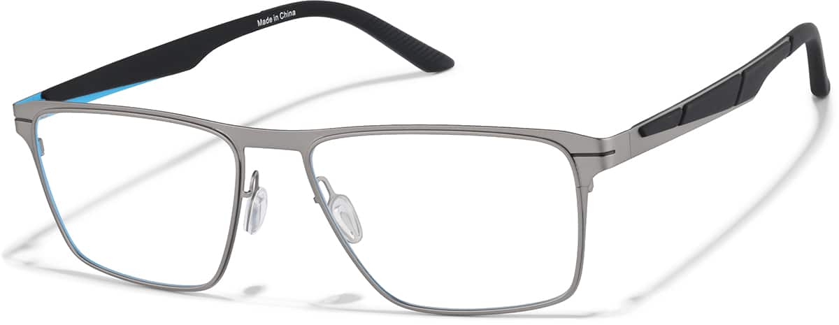 Gray Rectangle Active Glasses #3246512 | Zenni Optical