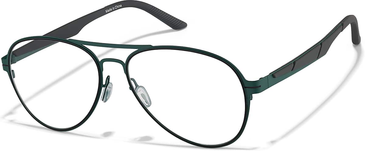 Green Active Aviator Glasses #3246724 | Zenni Optical