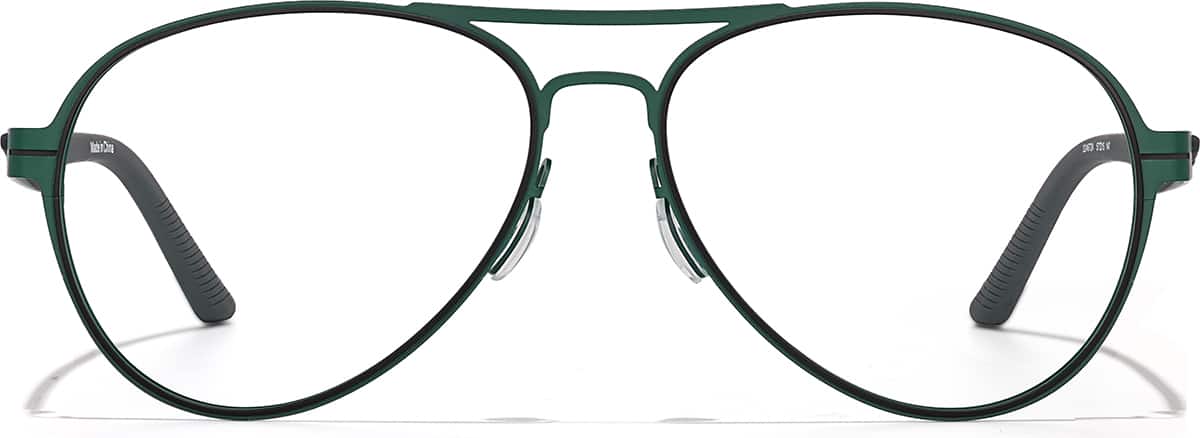 Green Active Aviator Glasses #3246724 | Zenni Optical