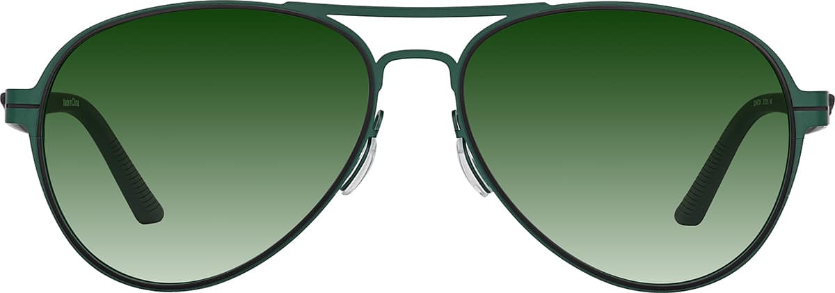 Green Active Aviator Glasses #3246724 | Zenni Optical