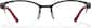 Front view of Half Rim Glasses 3246921 in Black thumbnail