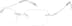 Rimless Glasses 324711 in Silver
