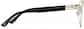 Side view of Lunettes à ligne de sourcils du zodiaque Lion 3247214 in Doré thumbnail