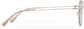 Side view of Virgo Round Glasses  3247311 in Silver thumbnail