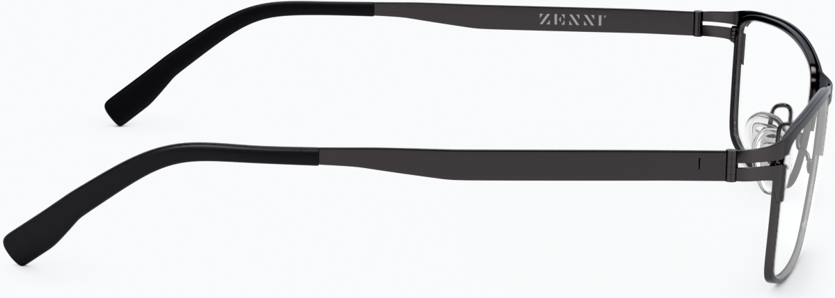 Side view of Rectangle Glasses 325012 in Graphite thumbnail