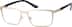 Rectangle Glasses 325714 in Gold