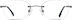Rimless Glasses 325812 in Gray