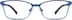 Rectangle Glasses 325916 in Blue