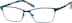 Rectangle Glasses 326024 in Forest Green
