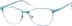Square Glasses 326616 in Aqua Blue