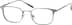 Rectangle Glasses 327412 in Gray