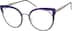 Cat-Eye Glasses 327517 in Purple