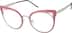 Cat-Eye Glasses 327519 in Pink