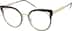 Cat-Eye Glasses 327521 in Black