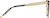 Side view of Cat-Eye Glasses 327521 in Black thumbnail