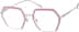 Geometric Glasses 327819 in Pink