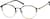 Angle view of Ocotillo Round Glasses 327914 in Bronze thumbnail