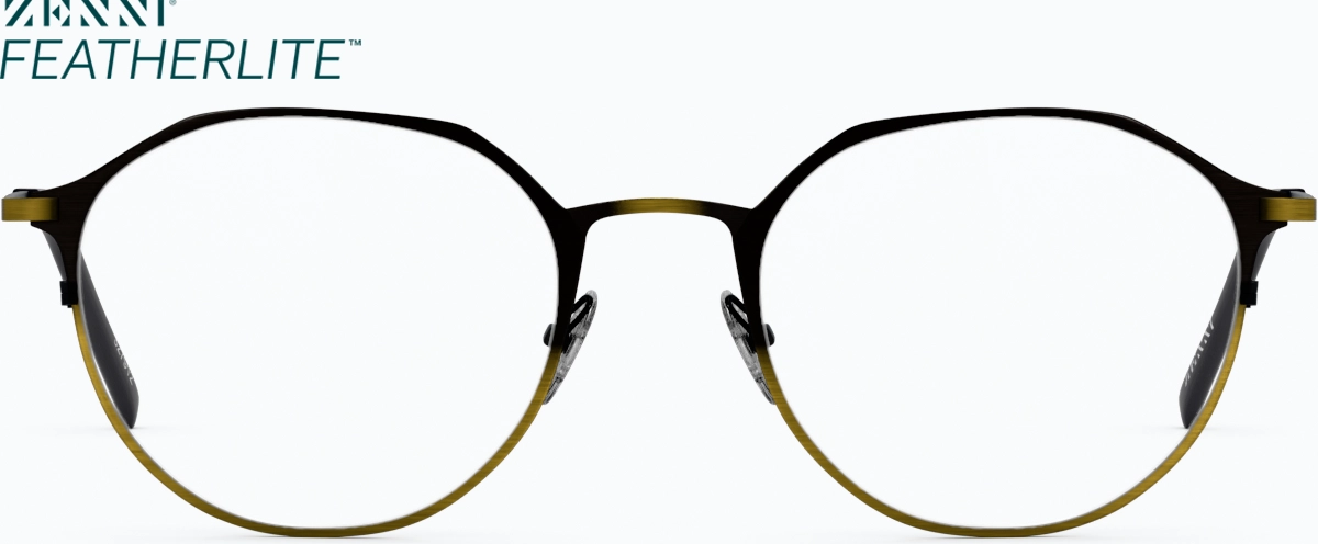 Front view of Ocotillo Round Glasses 327914 in Bronze thumbnail