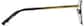 Side view of Ocotillo Round Glasses 327914 in Bronze thumbnail