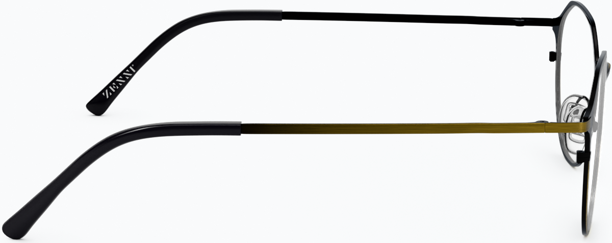 Side view of Ocotillo Round Glasses 327914 in Bronze thumbnail