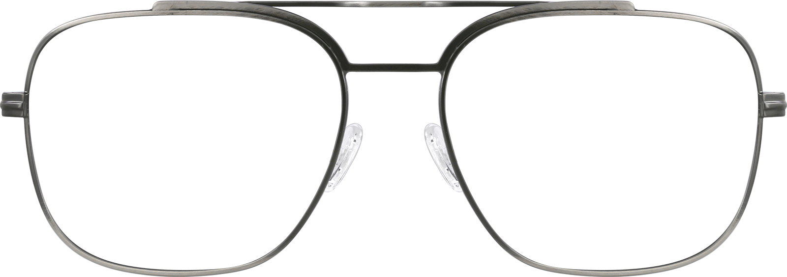 Gray Yucca Aviator Glasses #328112 | Zenni Optical