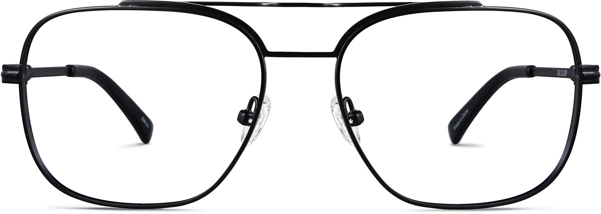 Black Yucca Aviator Glasses