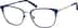 Cat-Eye Glasses 328316 in Navy