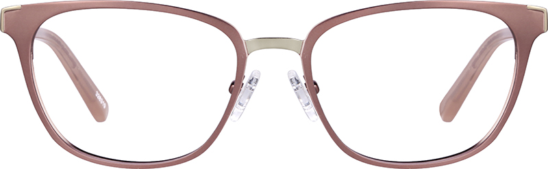 Rose Gold Cat Eye Glasses 328319