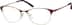 Cat-Eye Glasses 328418 in Crimson