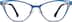 Cat-Eye Glasses 328816 in Blue