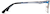 Side view of Cat-Eye Glasses 328816 in Blue thumbnail