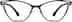 Cat-Eye Glasses 328821 in Black