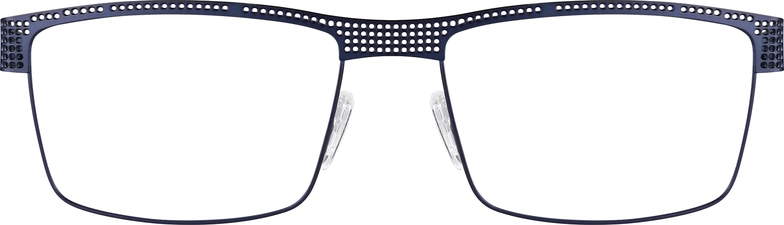 Blue Rectangle Glasses #329116 | Zenni Optical Canada