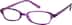 Oval Glasses 330217 in Purple