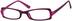 Rectangle Glasses 335217 in Purple
