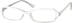 Rectangle Glasses 338430 in White