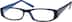 Rectangle Glasses 338616 in Blue