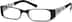 Rectangle Glasses 339121 in Black
